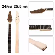 Maple Guitar Neck 24Fret 25.5inch Rosewood Fretboard Bolt on