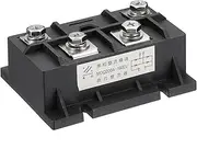 uxcell MDQ200A Rectifier Diode, 1 Pcs Appearance Bridge Rectifier 200A 1600V Electronic Silicon Diodes for Converting AC Power to DC Power, Black