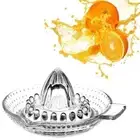 Transparent Lemon Juicer Manual Fruit Squeezer Durable Lemon Squeezer