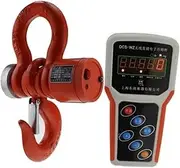 [JAJAJ] Industrial Digital Crane Scale 5000kg 5T Wireless Electronic Digital Crane Scale, Heavy Duty Industrial Hanging Scale with Handheld Meter for Farm,Livestock,Factory,Construction
