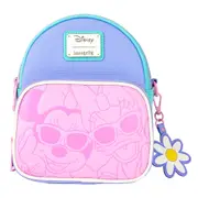 Loungefly Disney Daisy Duck and Minnie Mouse Mini Convertible Backpack