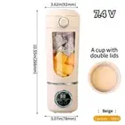 New Portable Juice Maker Blender for Shakes Smoothies 700ML Multiple Colors 12-B