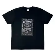 Steyer Guitarist Jeff Hanneman Jack Daniels Big T-Shirt JPN Limited Video Game A