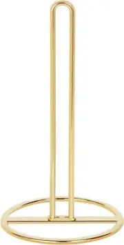 Gold Paper Towel Holder Countertop, OBODING, Kitchen Paper Towel Stand Holder fo