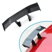 Universal Mini Spoiler Car Auto Tail Decoration Spoiler Wing Black Carbon Fiber (for: Morris)
