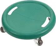 1 Set Belly Plate Toning Gear Waist Abdominal Wheel Roller Exercises Home Work Ab Abdominal Belly Exercise Equipment Twisting Toner Toning Gear Functional Waist Pp Green