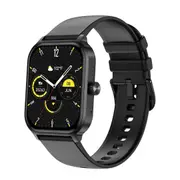 1.93 Inch Colour Screen Smart Watch Support Bluetooth Call / Health Monitoring Black Smart Watches