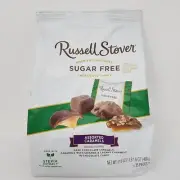 Russell Stover Sugar-Free Assorted Chocolate Caramels, 1.1 LB Bag
