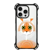 iPhone 16 Pro Bounce Case MagSafe Compatible Simple Tiger - 01
