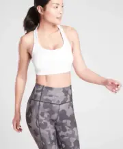 Athleta Contender Bra, White SIZE XL #490471