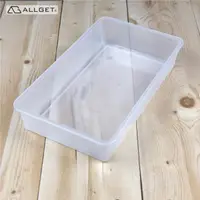 在飛比找momo購物網優惠-【ALLGET】多用途糨糊盒(透明盒 收納盒 零件盒 螺絲盒