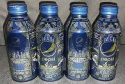 Pepsi 4 Limited Ed Super Bowl LVI Los Angeles 2022 Aluminum Bottle Cans 16 oz