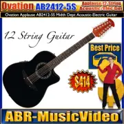 Ovation Applause AB2412-5S Mid-depth 12-string Acoustic-Electric Guitar