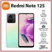 (Unlocked) Xiaomi Redmi Note 12S 8GB+256GB GREEN Dual SIM Android Mobile Phone