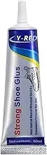 Shoe Glue Heavy Duty - Shoe Adhesive Waterproof Strong Shoe Glue 60ml - Quick Drying Shoe Glue for Rubber Soles, Portable Boot Glue Agent for Leather, Rubber, Canvas