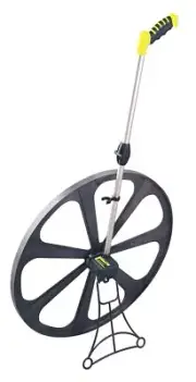 Komelon MK79M Measuring Wheel for Meters, 25-Inch, Hi-Viz Yellow