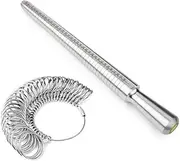 [BetterJonny] UK Ring Sizer, Measurement Scales Kit Tools Finger Gauge Kit Jewellery Sizing Tools UK Sizes A-Z for Women Men Engagement Wedding