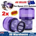 2PACK HEPA Filter For Dyson V11 OUTSIZE Absolute Extra Total SV15 SV16 Washable