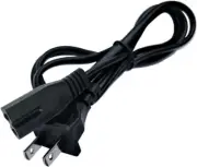 AC IN Power Cord For Riptunes RACR-400 Boombox Radio Cassette Player Recorder