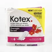 Vintage 2004 Kotex Overnight Maxi Pads Sealed Pack - Discontinued Maxi Pads!