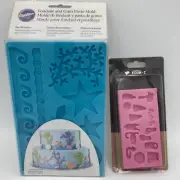 Wilton Fondant and Gum Paste Silicone Mold - Sea Life Design & Four C Summer