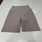 Beyond Yoga Spacedye High Waisted Biker Yoga Shorts Chai M