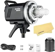 Godox MS300 Strobe Light Compact Studio Flash 300W 2.4G Wireless Monolight with 150W Modeling Lamp, Outstanding Power Output Stability, Anti-Preflash, Bowens Mount, 5600±200K CCT,0.1-1.8S Recycle Time