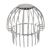 Efficient Drainage with Stainless Steel Leaf Guard Mesh Cover No Clogging