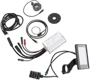 Vuzmode Water Proof Motor Controller Kit, Conversion Kit LCD Display Thumb Throttle Assist Sensor, for Electric Scooter E-Scooter Brushless Controller