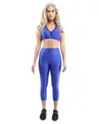 Firenze Activewear Set - Leggings & Sports Bra - Blue [MADE IN ITALY]