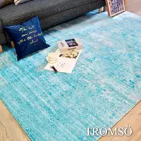 在飛比找momo購物網優惠-【TROMSO】珊瑚絨短毛地毯-特大T精湛藍調(230x16