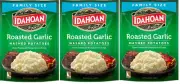 Idahoan Family Sized Mashed Potatoes Roasted Garlic 3 Pack
