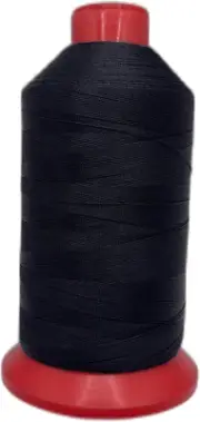 Bonded Nylon Sewing Thread T270 V-277, 800 Yards, for Outdoor & Leather (Black)