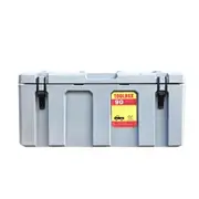 90L Poly Tool Box Storage Grey Case Heavy Duty Waterproof Cargo Box