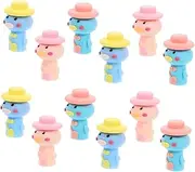 FUNOMOCYA Mechanical Pencil Lengthener Set 4 Pack Cartoon Animal Design Pencil Extenders for Boys and Girls Classroom Prizes