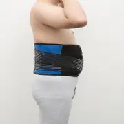 Big Size 5xl 6xl Lower Back Support Brace Male Waist Back Posture Corrector Female Waist Support Belt Prevent Slouching Back