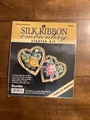 bucilla silk ribbon embroidery kits Carnation And Rose