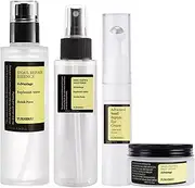 Advanced Snail Mucin Set, Face Skin Care Set, Korean Skincare Gift Set for Teenage Girls, Skin Care Products Set with Serum, Cream, Eye Cream, Toner, Facial Snail Mucin Kit for Women Hydrating 4PCS
