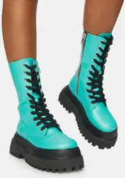 [Current Mood] Distorted Reality Platform Combat Boots