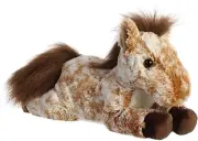 Aurora - Medium Brown Flopsie - 12" Mocha Horse - Adorable Stuffed Animal
