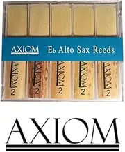Axiom Alto Saxophone Reeds 2.0 - Box of Ten Quality Sax Reeds