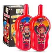 Walkie Talkies for Kids - Toys Gifts for 4 5 6 7 8 Year Old Girls Boys Long Red