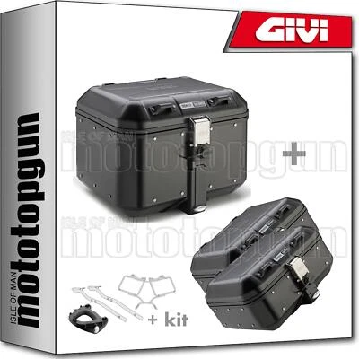 GIVI CASE DOLOMITI DLM46B + SIDE-CASES DOLOMITI DLM30B HONDA NC 750 X 2020 20