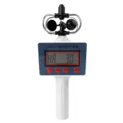 Digital Cup Anemometer Wind Speed Gauge Average Instantaneous Wind Speed