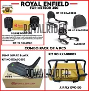 Fits Royal Enfield "COMBO PACK OF 4 PCS For METEOR 350 (for: Royal Enfield)