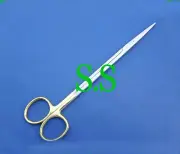 METZENBAUM Scissors 7" Gold Plated Surgical Instruments