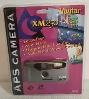 1998 Vivitar XM250 APS Camera *New in Original Package* Vintage
