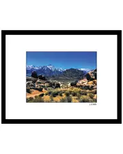 Desert Mountains Wall Art by Steven A. Heller