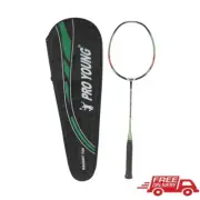 PROYOUNG 730 100% Graphite Carbon Badminton Racket in Full Cover (1 more Grip)