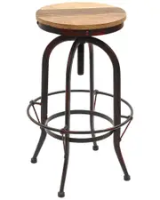 Progressive Furniture Adjustable Swivel Stool
